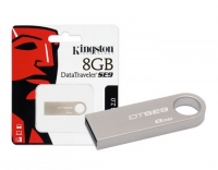 8GB USB 2.0 DataTraveler SE9, Silver (Metal casing)