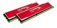 Оперативная память Kingston DDR3-1600 16384MB PC3-12800 Kit 2x8192MB Red