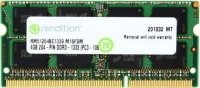 Оперативная память Crucial Micron Rendition SODIMM DDR3-1333 4096MB PC3-10600